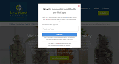Desktop Screenshot of newislandpharmacy.com